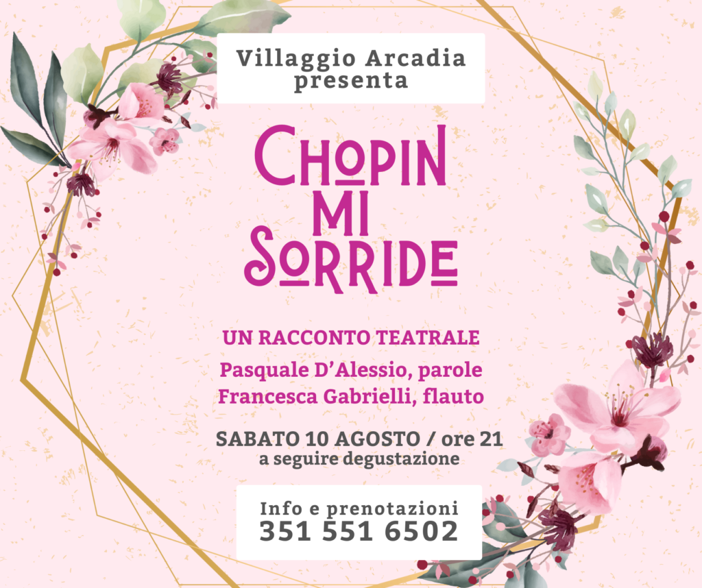 racconto teatrale chopin mi sorride